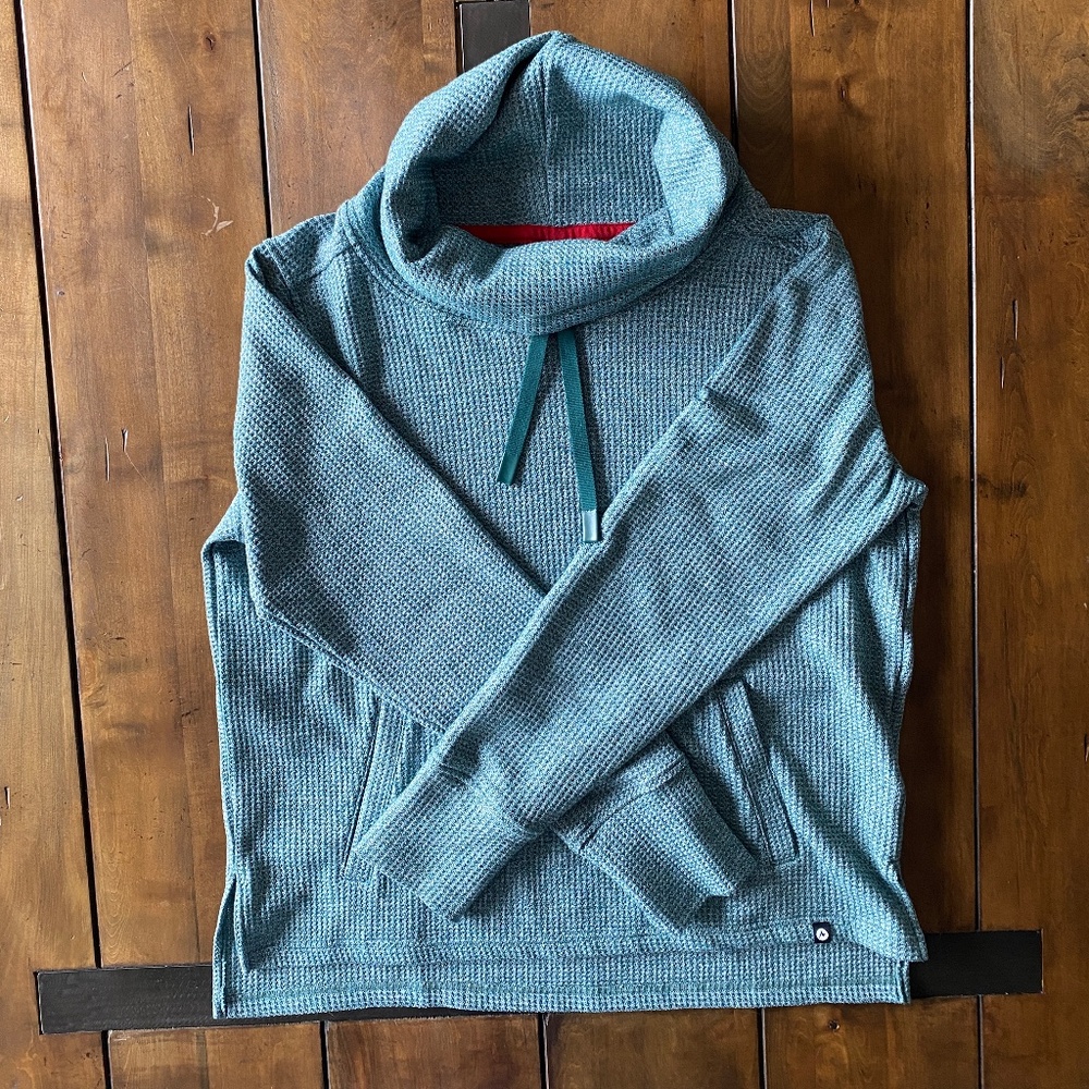 Women's Marmot Medium Waffle Knit Funnel Neck Pullover